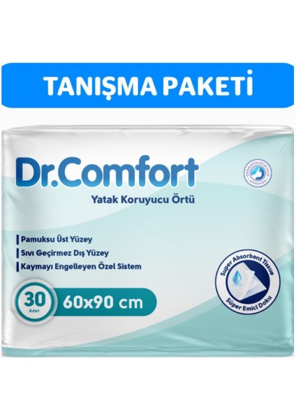 Dr Comfort 60X90 Yatak Koruyucu Örtü 30 Adet