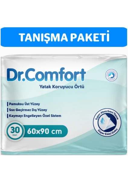 Dr Comfort 60X90 Yatak Koruyucu Örtü 30 Adet