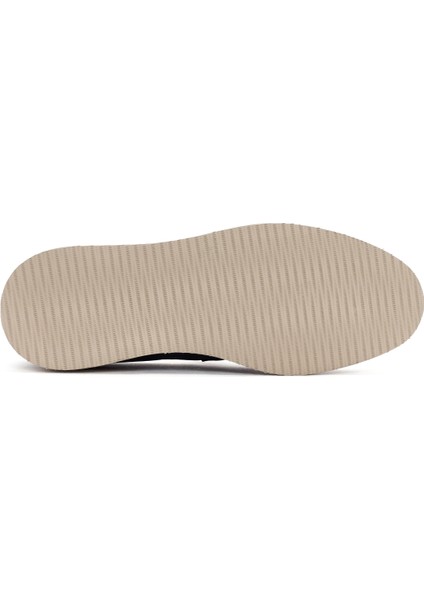 Erkek Lacivert Nubuk Deri Casual Loafer