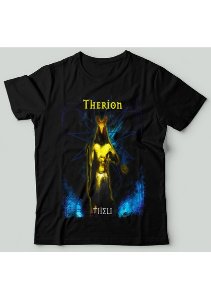 'therion - Theli'' Temalı Oversize Street Wear Unisex T-Shirt.