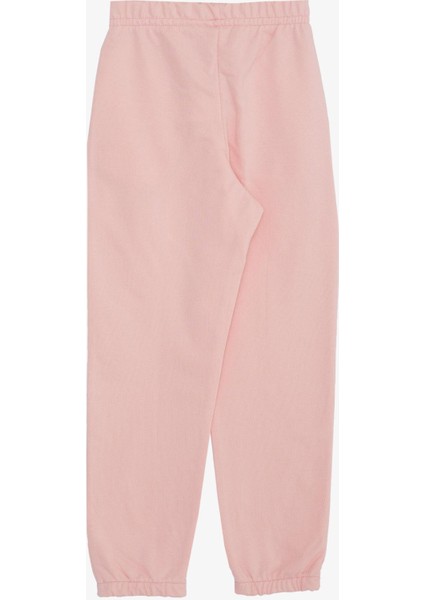Kız Çocuk Alt Bağcık Aksesuarlı Beli Paçası Lastikli 4-8 Yaş, Pembe