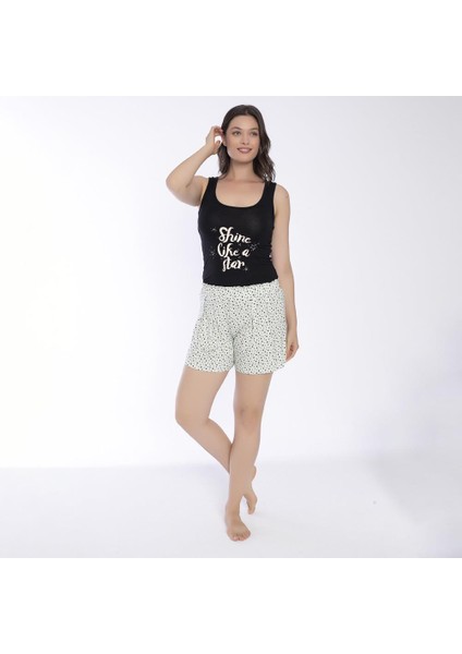 C840-761 Kadın Viskon Geniş Askılı Short Takım fiyatları