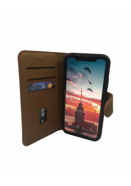 Xiaomi MI9T Hakiki Deri Cüzdanlı Kapaklı Kart Bölmeli Kılıf