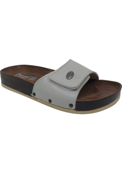 Parmi 19058 Kadın Bej Cırt Cırtlı Günlük Kullanım Terlik fiyatları