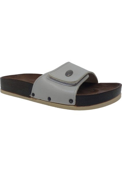 Parmi 19058 Kadın Bej Cırt Cırtlı Günlük Kullanım Terlik fırsatları