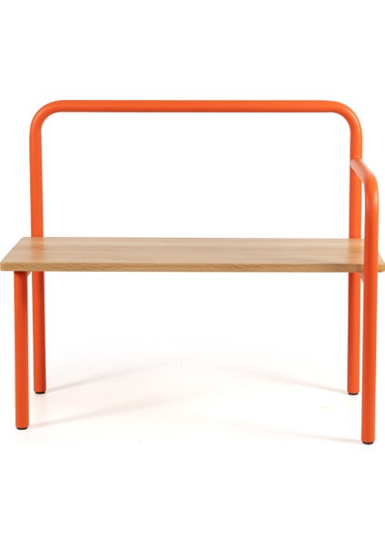 U Bench Mercan Meşe