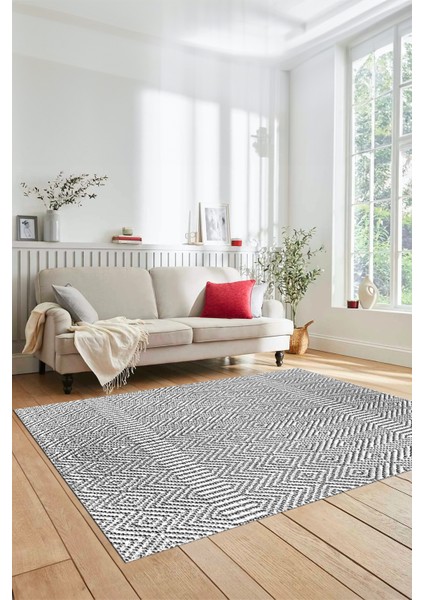 Dijital Baskılı Kaymaz Taban Yıkanabilir Sade Desen Yolluk Mutfak Salon Halısı, Sade-18-Beyaz, fiyatları