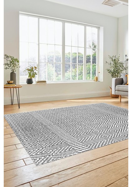 Dijital Baskılı Kaymaz Taban Yıkanabilir Sade Desen Yolluk Mutfak Salon Halısı, Sade-18-Beyaz, fırsatları