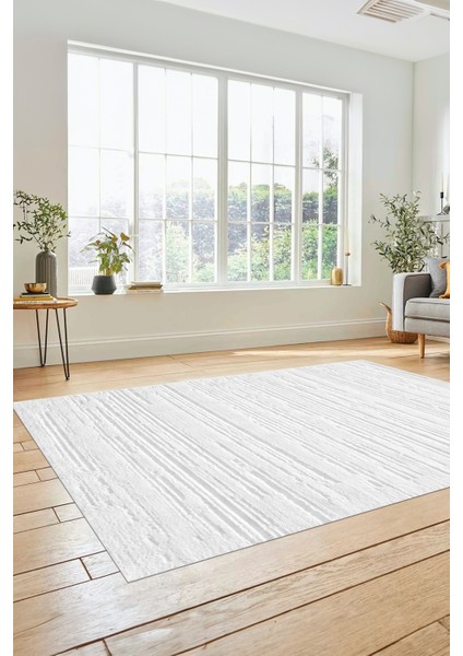 Düz Renk Sade Motifli Dijital Kaymaz Taban Yıkanabilir Yolluk Salon Halısı, Sade-32-Beyaz, fiyatları