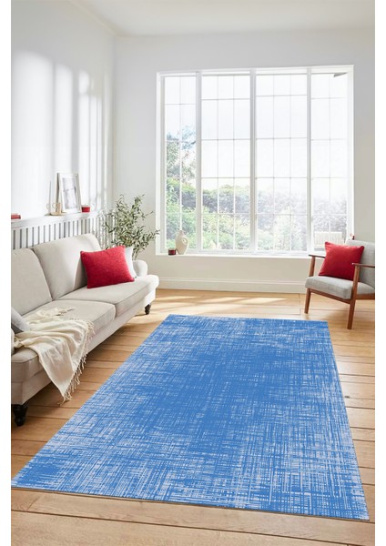 Dijital Kaymaz Taban Yıkanabilir Sade Düz Desen Yolluk Mutfak Salon Halısı, Sade-14-Mavi, fiyatları