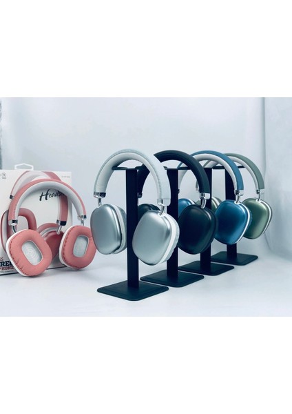 LIVEBLUEBT1632 Wireless Mikrofonlu Kulak Üstü Kablosuz Kulaklık Yeşil fırsatları