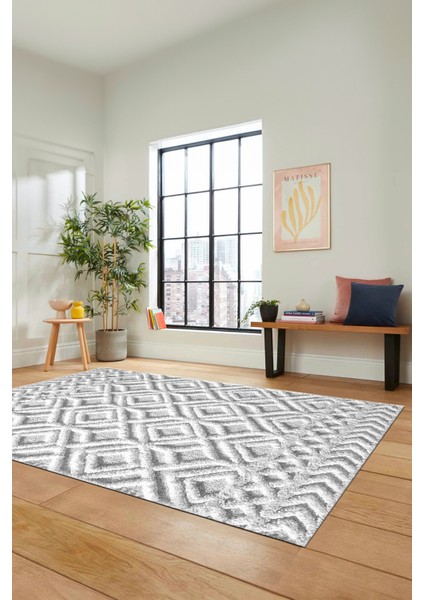 3D Dijital Kaymaz Taban Yıkanabilir Kilim Desen Yolluk Mutfak Salon Halısı, Sade-04-Gri, fiyatları