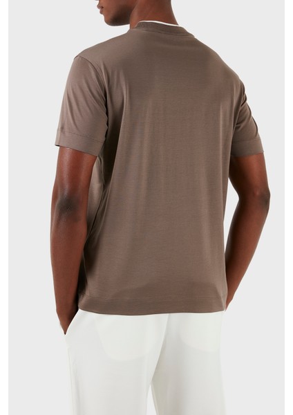Pamuklu Regular Fit Bisiklet Yaka T Shirt Erkek T Shirt 3D1TD4 1juvz 04B7