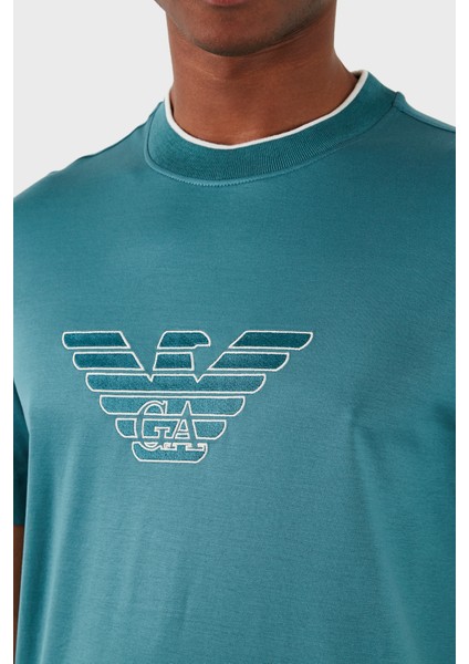 Pamuklu Regular Fit Bisiklet Yaka T Shirt Erkek T Shirt 3D1TD4 1juvz 0755