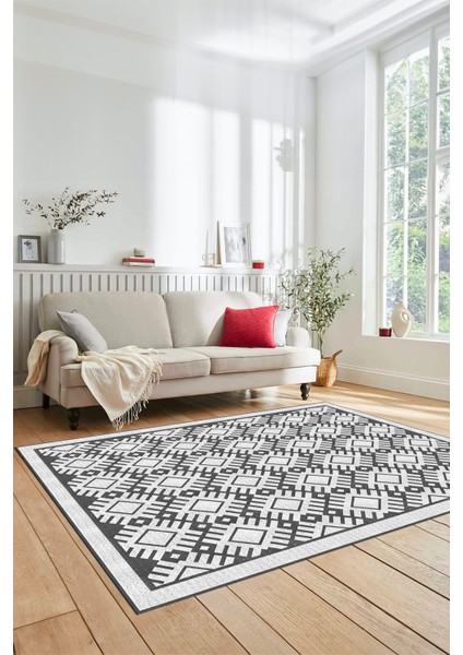 Kilim Desenli Dijital Kaymaz Yıkanabilir Sade Yolluk Mutfak Koridor Salon Halısı, Sade-19-Beyaz, fiyatları