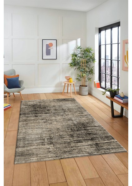 Düz Renk Sade Desen Dijital Kaymaz Taban Yıkanabilir Yolluk Salon Halısı, Sade-37-Bej, fırsatları