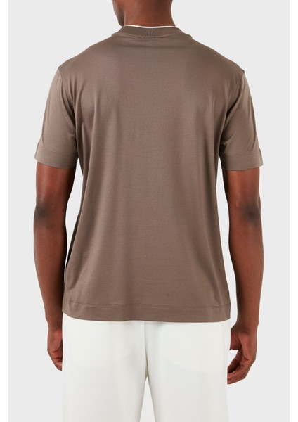 Pamuklu Regular Fit Bisiklet Yaka T Shirt Erkek T Shirt 3D1TD4 1juvz 04B6 fiyatları