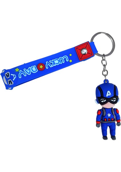 Çilek Home Avm Silikon Süper Kahramanlar Anahtarlık 1 Adet