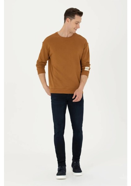Erkek Coconut Bisiklet Yaka Comfort Sweatshirt