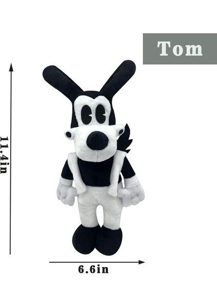 3pcs Alice Peluş, Tom Peluş, Korku Oyunu Peluş, Çocuklar ve Oyun Hayranları Için Yumuşak Doldurulmuş Hayvanlar Peluş Oyuncaklar (Yurt Dışından) fırsatları