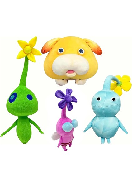 Pikmin Için Sevimli Yaratıklar Peluş, Oatchi, Buz, Pikmin Için Parıltılı ve Pembe Oyuncak, Bitki Benzeri Yaratıklar, Çocuklar ve Yetişkinler Için Yumuşak Doldurulmuş Şekil (Yurt Dışından)