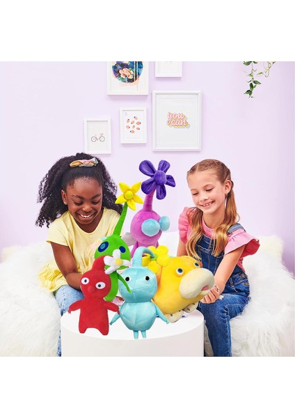 Pikmin Için Sevimli Yaratıklar Peluş, Oatchi, Buz, Pikmin Için Parıltılı ve Pembe Oyuncak, Bitki Benzeri Yaratıklar, Çocuklar ve Yetişkinler Için Yumuşak Doldurulmuş Şekil (Yurt Dışından)