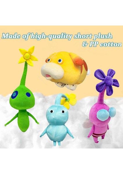 Pikmin Için Sevimli Yaratıklar Peluş, Oatchi, Buz, Pikmin Için Parıltılı ve Pembe Oyuncak, Bitki Benzeri Yaratıklar, Çocuklar ve Yetişkinler Için Yumuşak Doldurulmuş Şekil (Yurt Dışından)