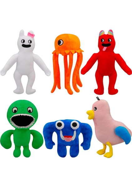 6pcs Banban Bahçesi Peluş Oyuncaklar, Hayranlar Için Jumbo Josh Peluş, Çocuklar, Noel Yeni Yıl Doğum Günü Gıf Için Yumuşak Dolması Oyun Peluş (Yurt Dışından)