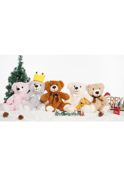Oyuncak Ayılar Toplu 5 Paket Teddy Bear Doldurulmuş Hayvan lar Çocuk Kız Arkadaşı Için 5 Renk Hediye, Noel Sevgililer Günü Doğum Günü Düğün Partisi Için 13.5 Inç Doldu (Yurt Dışından)