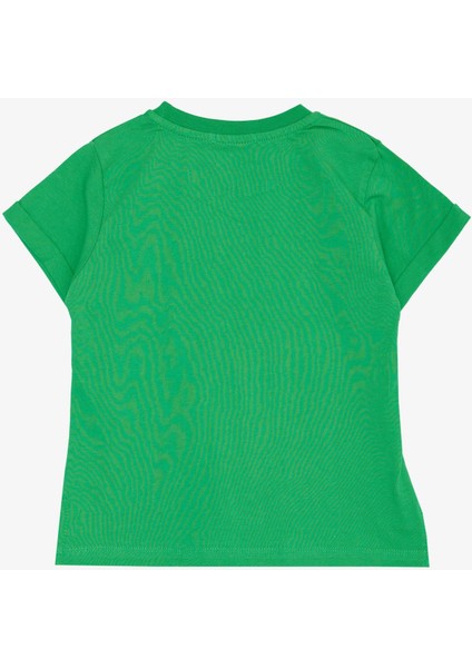 Erkek Çocuk Tişört Slogan Temalı Araba Baskılı 2-6 Yaş, Yeşil indirimleri