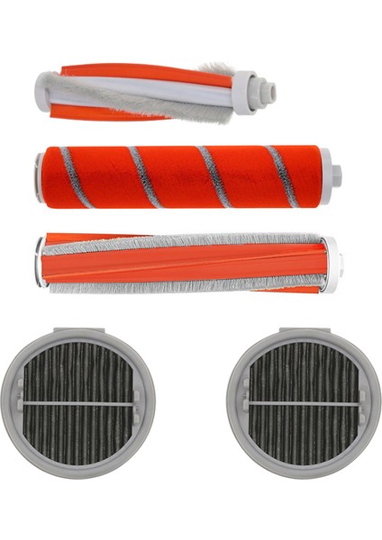 Rulo Fırça Yumuşak Karbon Fiber Fırça Fırça F8 Parça Kiti Için Hepa Filtre Manuel Elektrikli Süpürge Seti (Yurt Dışından)