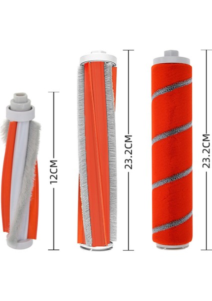 Rulo Fırça Yumuşak Karbon Fiber Fırça Fırça F8 Parça Kiti Için Hepa Filtre Manuel Elektrikli Süpürge Seti (Yurt Dışından)