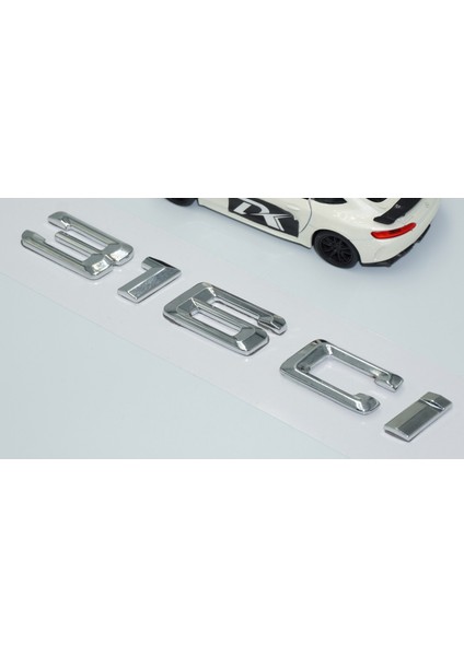 316CI Bagaj Krom Metal 3m 3D Yazı Logo Bmw Ile Uyumlu modelleri