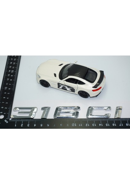 316CI Bagaj Krom Metal 3m 3D Yazı Logo Bmw Ile Uyumlu fırsatları