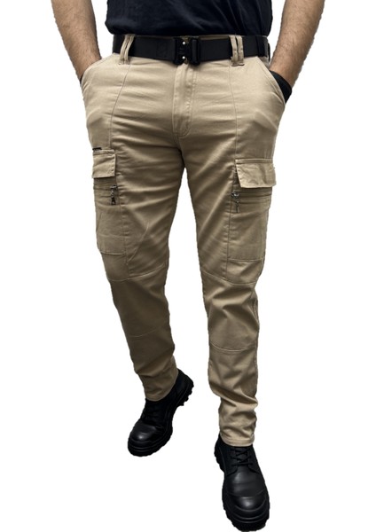 Kargo Pantolon Combat Taktikal Cep Bej fırsatları