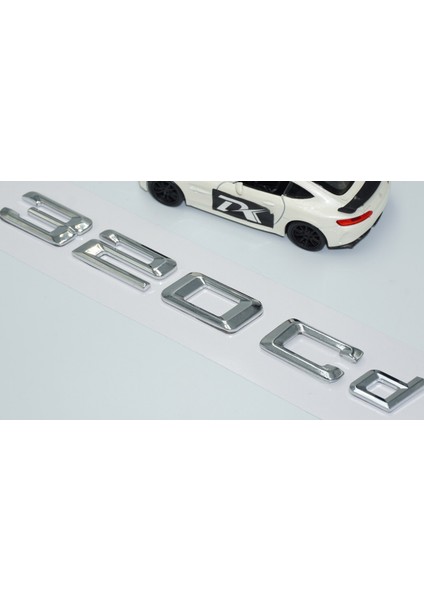 320CD Bagaj Krom Metal 3m 3D Yazı Logo Bmw Ile Uyumlu modelleri