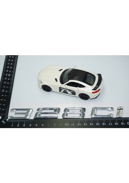 328CI Bagaj Krom Metal 3m 3D Yazı Logo Bmw Ile Uyumlu modelleri