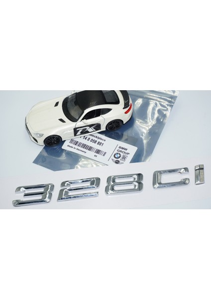 328CI Bagaj Krom Metal 3m 3D Yazı Logo Bmw Ile Uyumlu indirimleri
