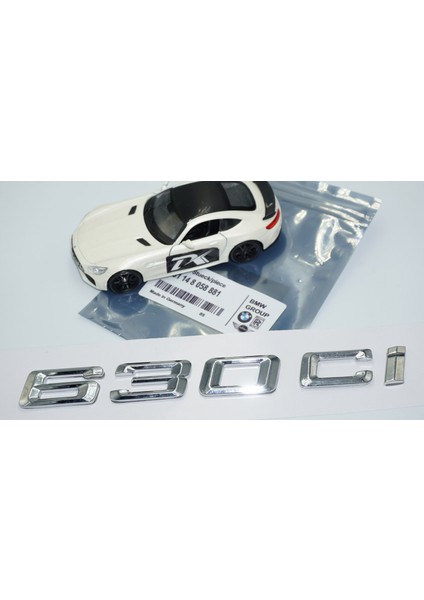 630CI Bagaj Krom Metal 3m 3D Yazı Logo Bmw Ile Uyumlu indirimleri