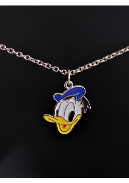 Anime Retro Vintage Dufy-Ducky Unisex Zincirli Kolye
