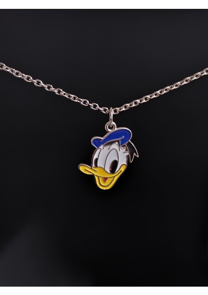 Anime Retro Vintage Dufy-Ducky Unisex Zincirli Kolye
