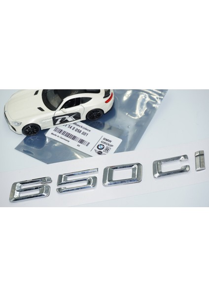 650CI Bagaj Krom Metal 3m 3D Yazı Logo Bmw Ile Uyumlu indirimleri