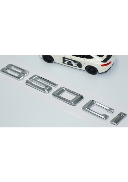 850CI Bagaj Krom Metal 3m 3D Yazı Logo Bmw Ile Uyumlu modelleri