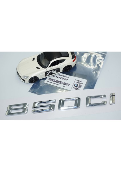 850CI Bagaj Krom Metal 3m 3D Yazı Logo Bmw Ile Uyumlu indirimleri