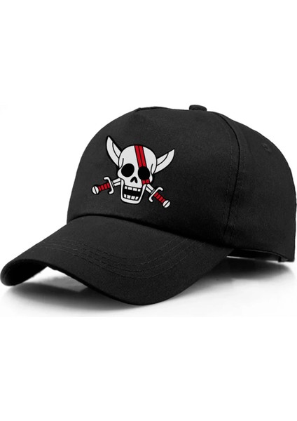 One Piece Shanks Kızıl Saç Şapka