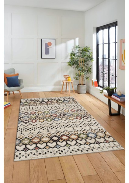 Iskandinav Desenli Kaymaz Taban Yıkanabilir Yolluk Mutfak Salon Halısı, Iskandinav-22-Renkli, fırsatları