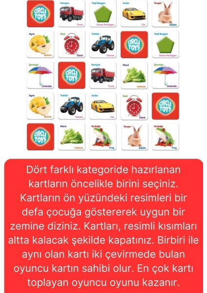 2'li Süper Avantajlı Eğitici Öğretici Eşleştirme Oyunu Puzzle Yapboz Kutulu Görsel Algı Motor Beceri