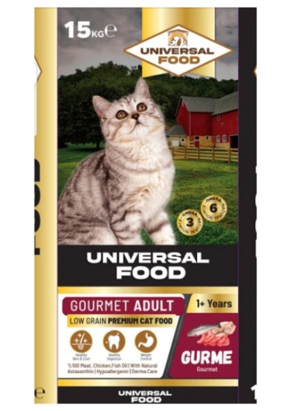 Unıversal Gurme Premıum Kedi Maması 15KG