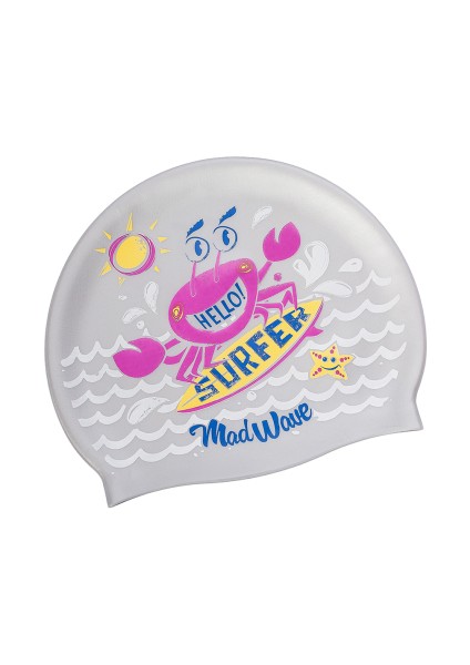 M0579 12 0 17W Junior Silicone Cap Surfer, One Siz