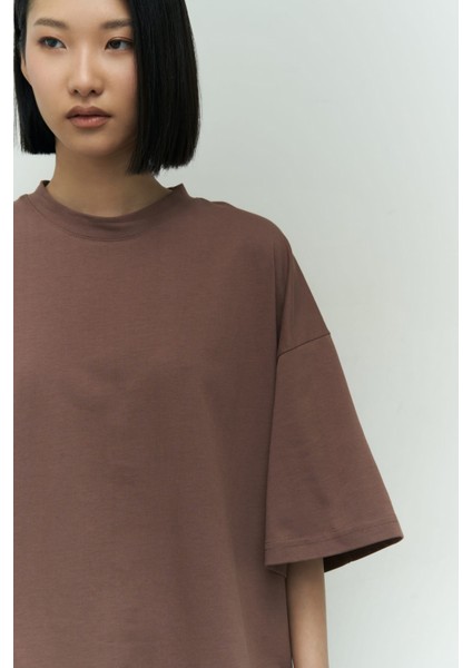 Collection I Like Mama Kahve Oversize T-Shirt